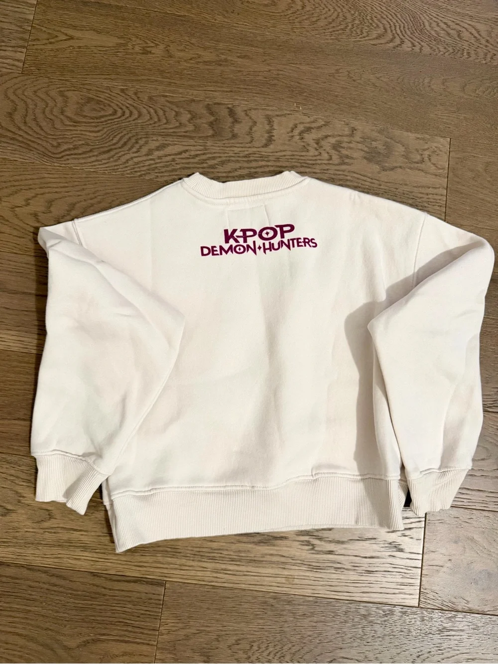 Zara cream crewneck